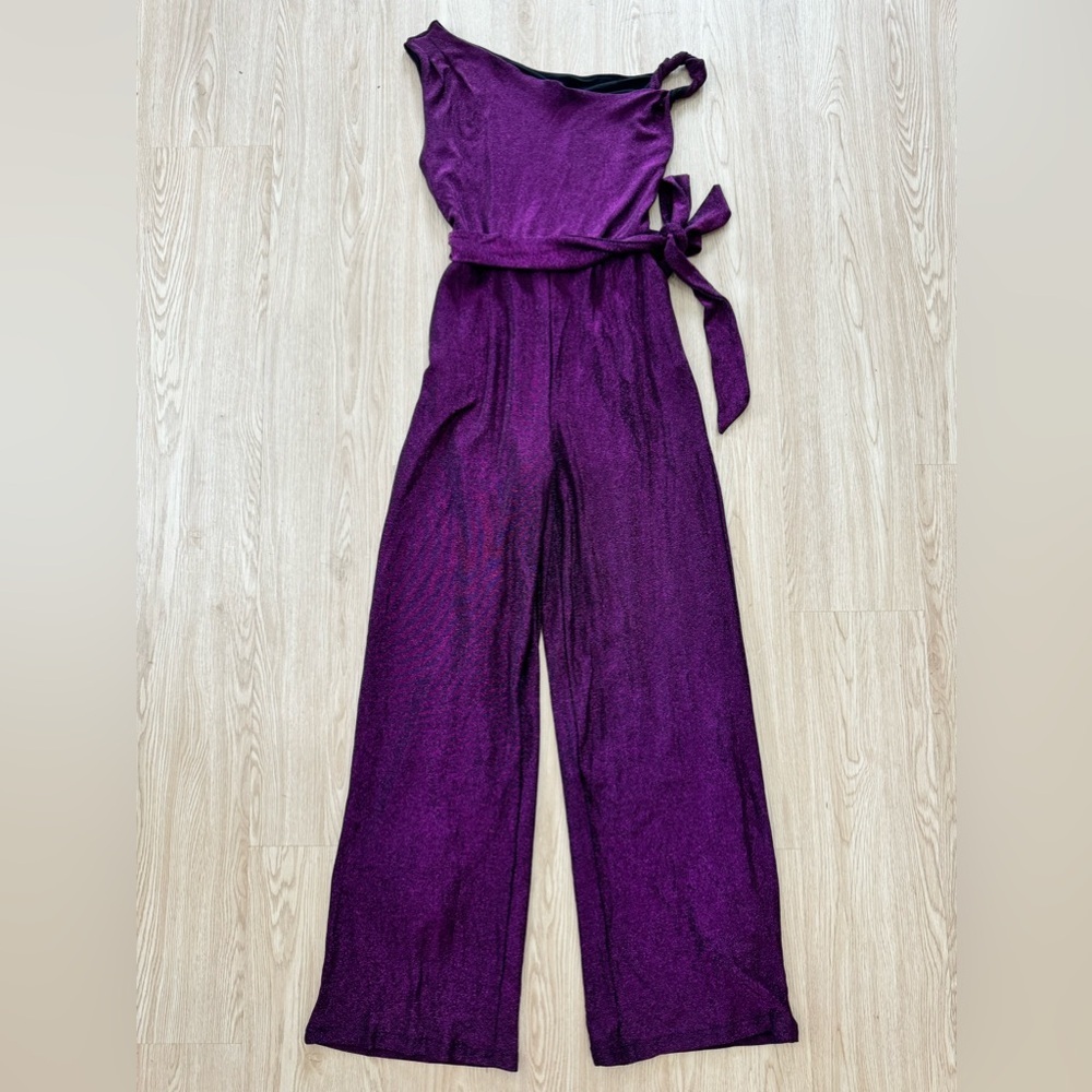 Petal & pup metallic sparkle jumpsuit nwot - Picture 6 of 6